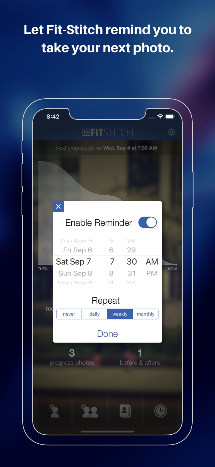 Fit-Stitch Progress Tracker screenshot 4