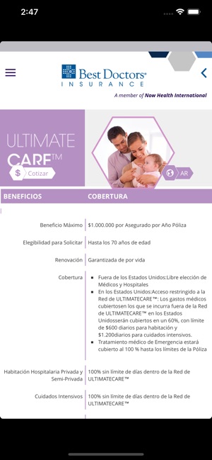 Best Doctors Ins. Cotizador(圖2)-速報App