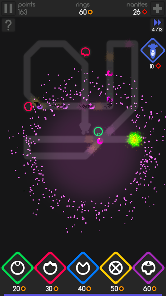 #3. Color Defense - A TD Puzzler (iOS) 由: McPeppergames UG (haftungsbeschraenkt) & Co. KG