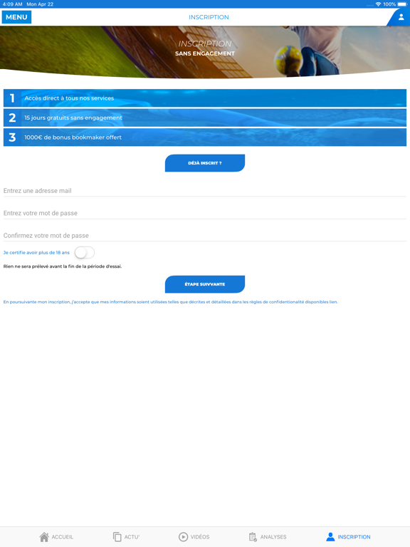 Screenshot #5 pour Nico Pronos- Actu, Foot, Prono