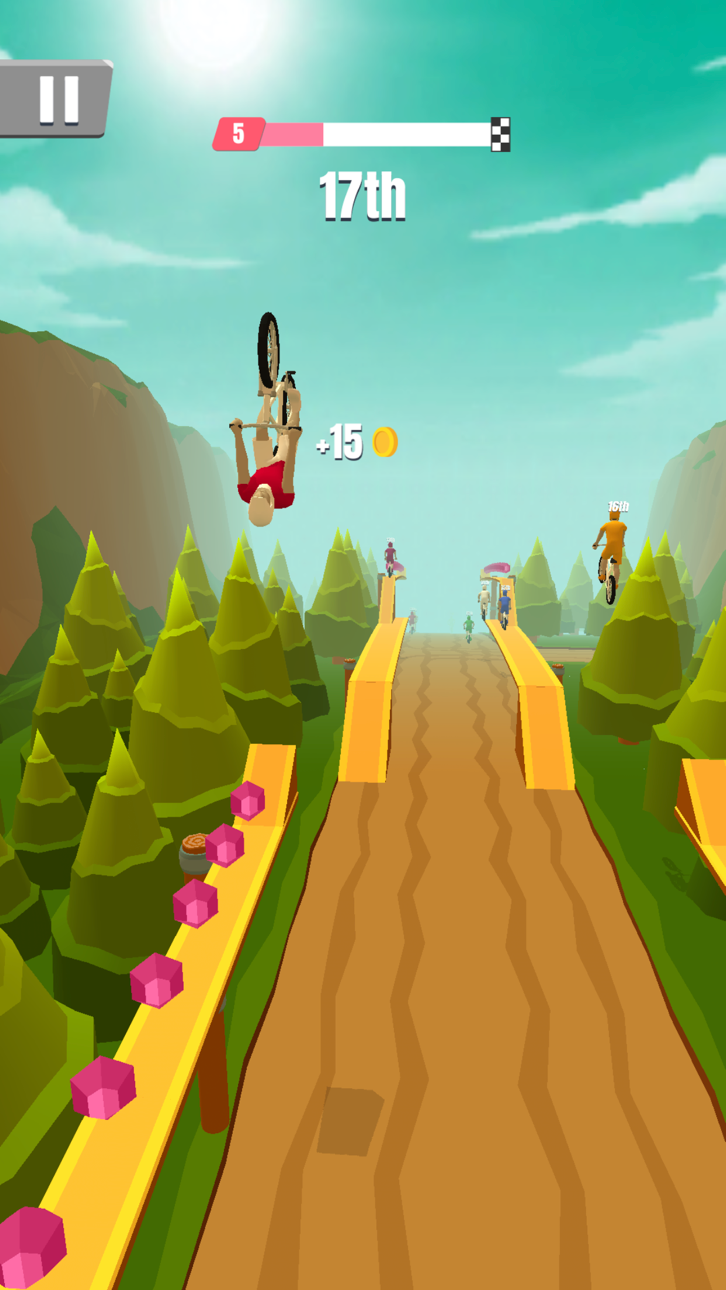 Bike Rush Hack screenshot 2 - iOS game interface
