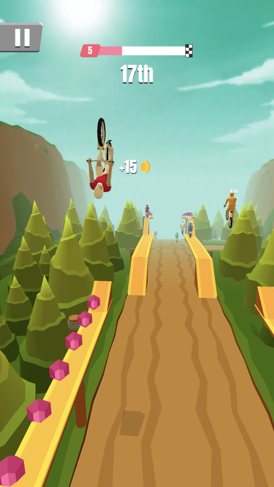 #2. Bike Rush (iOS) 由: Ketchapp