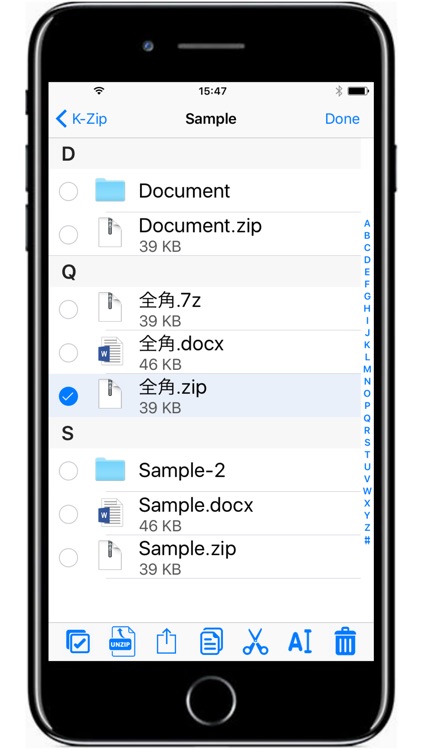 K-Zip: Zip Unzip Unrar tool