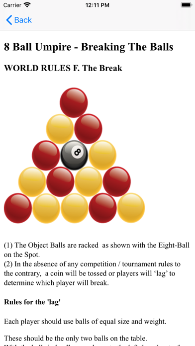 Screenshot #3 pour 8 Ball Umpire Referee + Rules