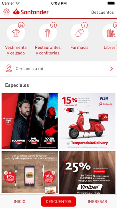 Mi Tarjeta Santander Screenshot