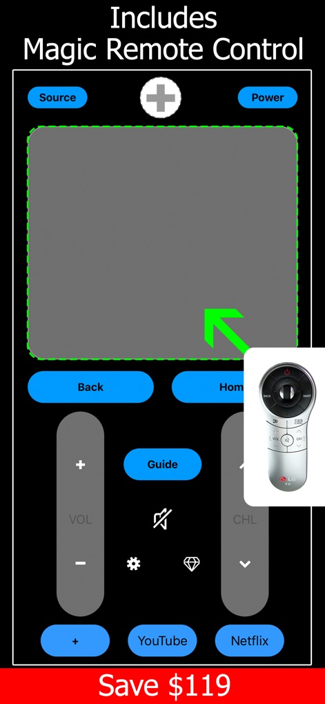 Remote TV for LG Smart - Utilities App | MWM