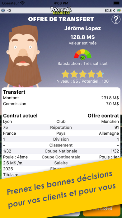 Screenshot #3 pour Football Business