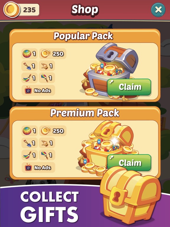 Toy Collapse: Pop Toon Bubbles iPad screenshot 4 - Games app