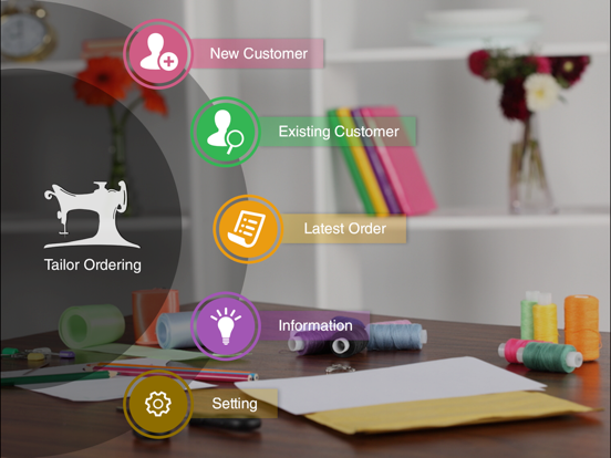 Tailor Ordering iPad app afbeelding 2