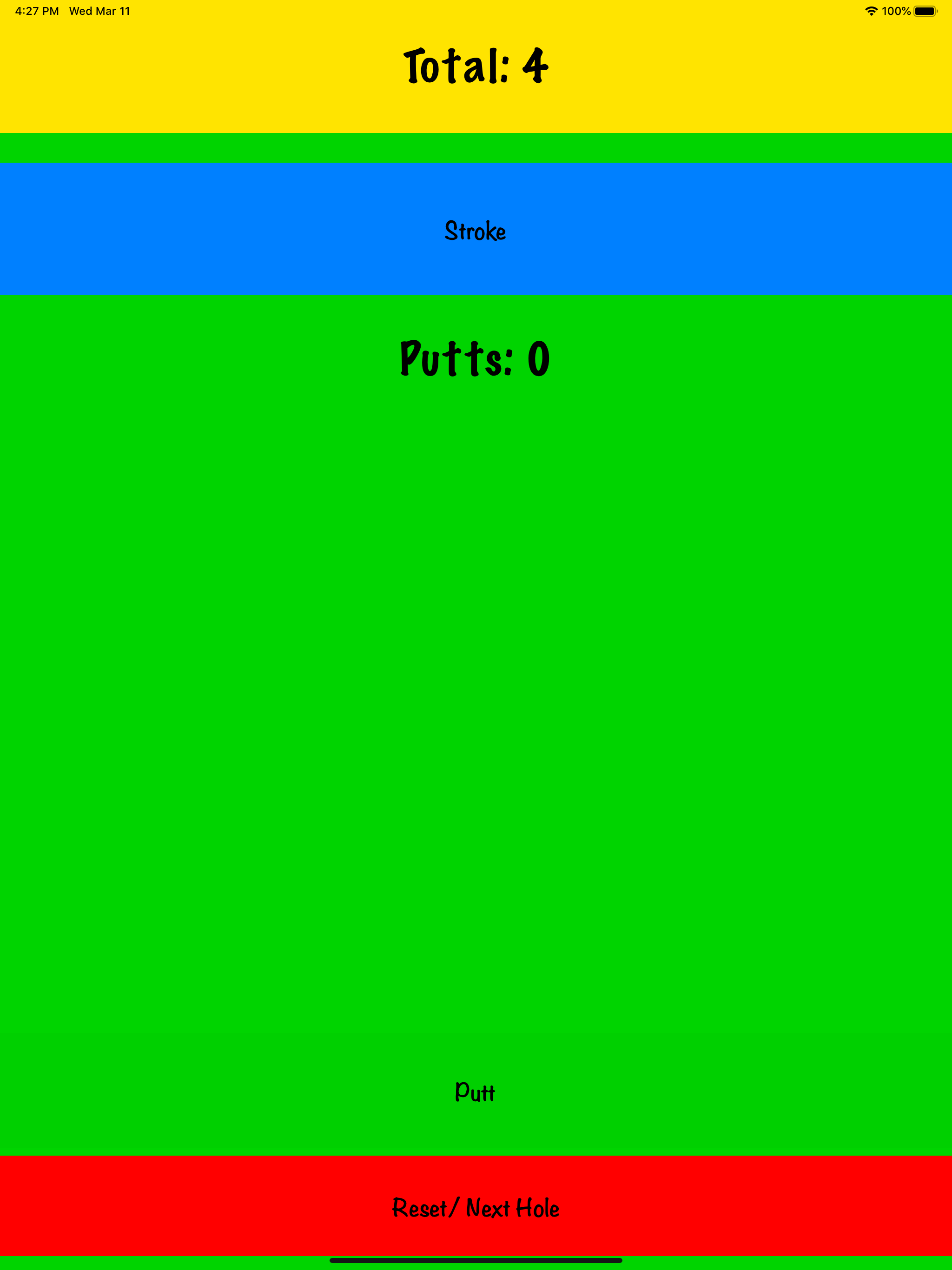My Simple Golf Score screenshot 6