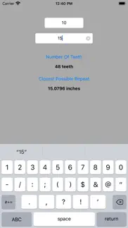 diametric pitch iphone screenshot 1