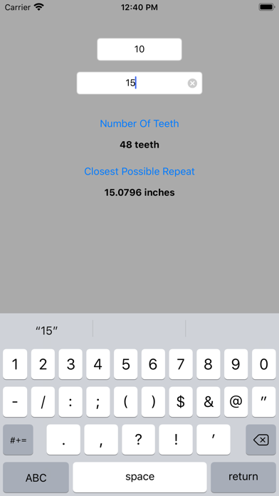 Screenshot #1 pour Diametric Pitch