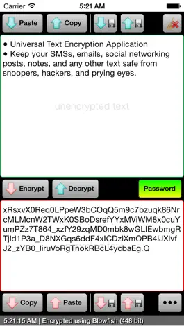 Game screenshot Paranoia Text Encryption Lite mod apk