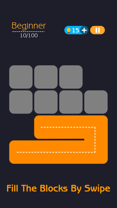 screenshot of One Line Block Puzzle 1