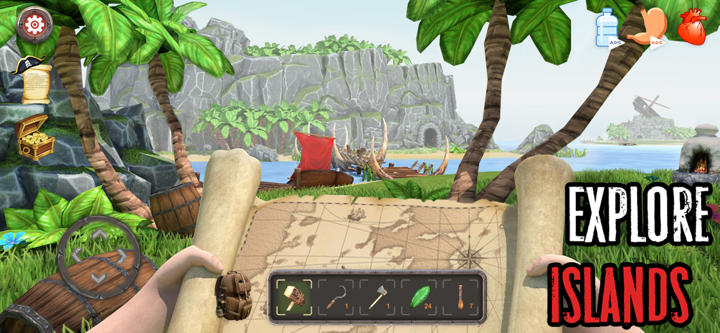 Shark Land: Desert Island screenshot 3