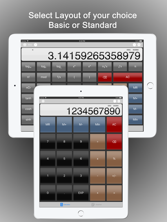 CalcMadeEasy Free - Scientific Calculator with Automatic Notes screenshot