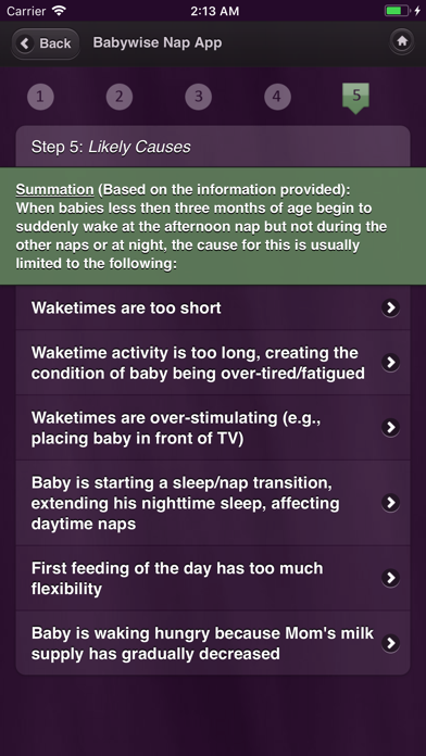 Babywise Nap App Screenshot
