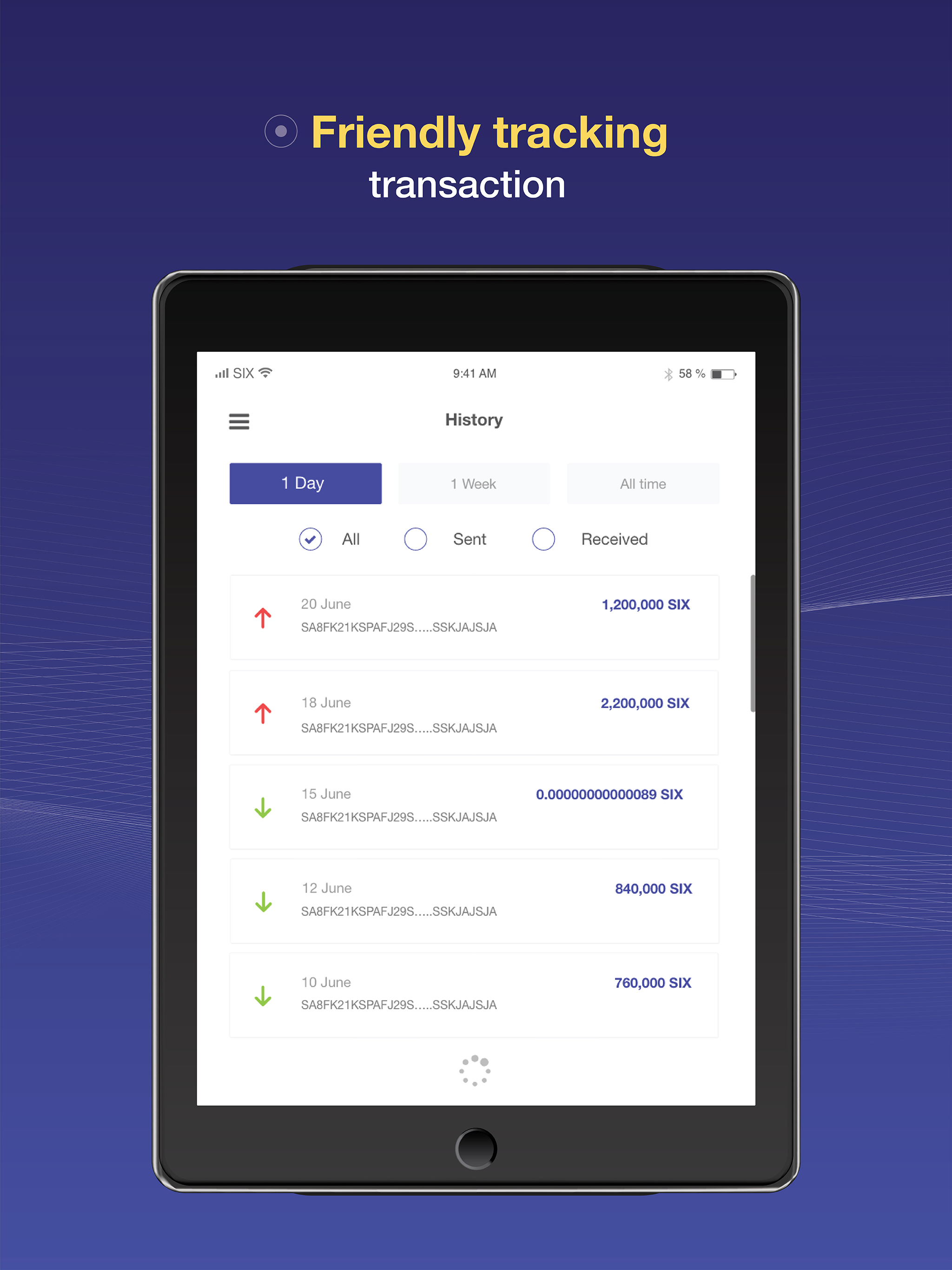SIX Wallet - Stellar Wallet