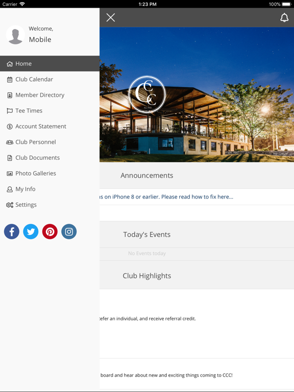 Columbia CC iPad screenshot 3 - Lifestyle app