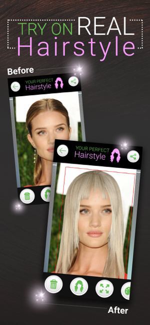 ‎Perfect Hairstyle:Hair Cut PRO Screenshot