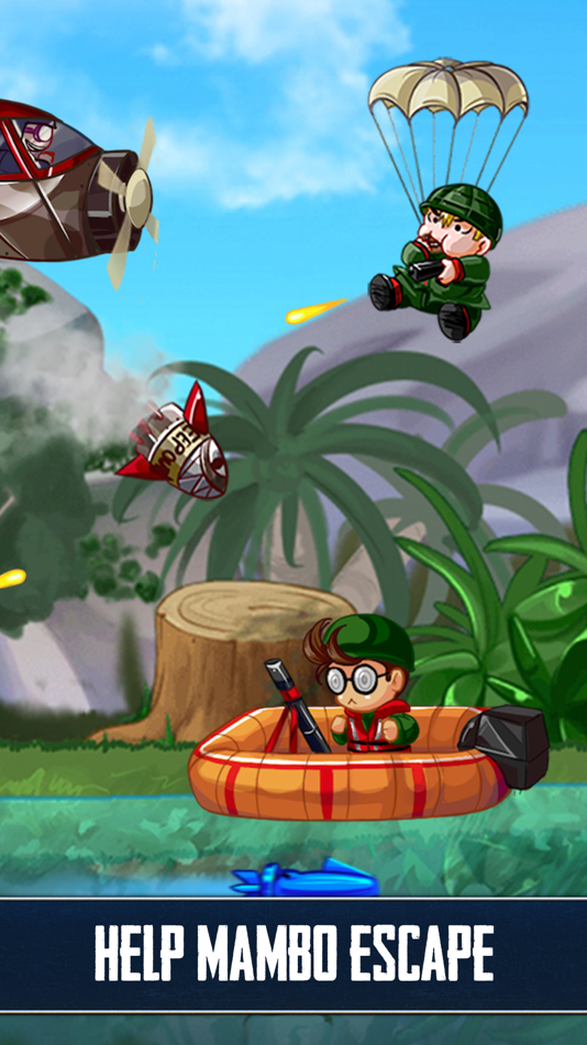 #2. Ramboat: Shooting Offline Game (iOS) 由: VIVA GAMES S.L.