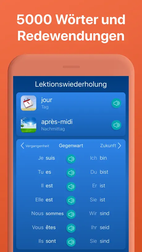 Französisch lernen – Mondly