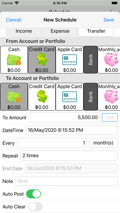 Money Planning Professional Screenshot