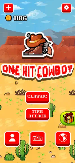 Game screenshot One Hit Cowboy mod apk