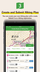 Japan Alps Hiking Map screenshot