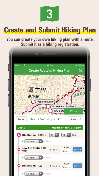 Japan Alps Hiking Mapのおすすめ画像4