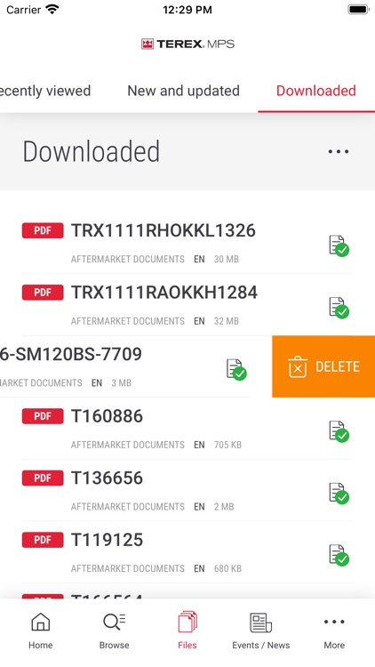 Terex MPS Portal screenshot-4