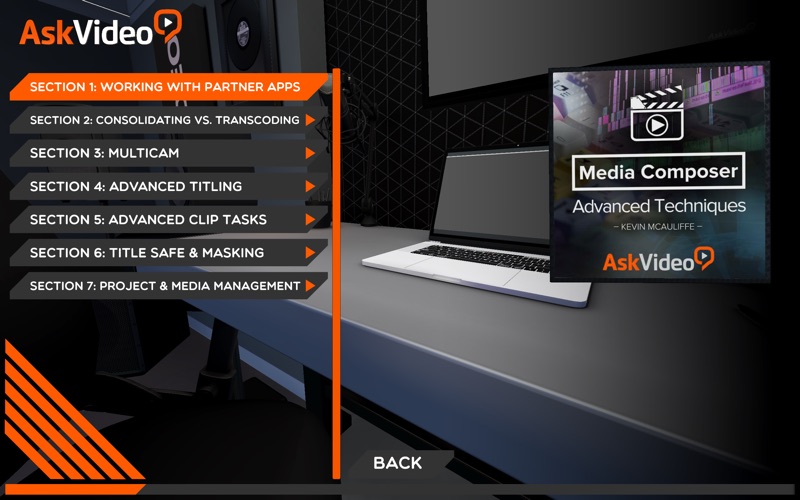 Screenshot #2 pour Adv Class For Media Composer
