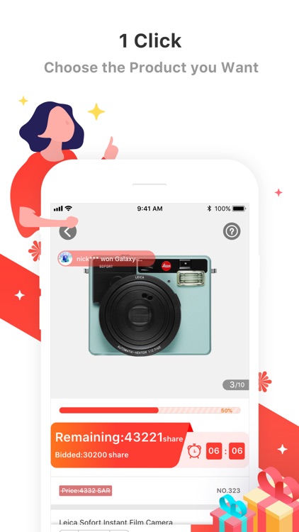 SnapBid: Bid, Shop, Win