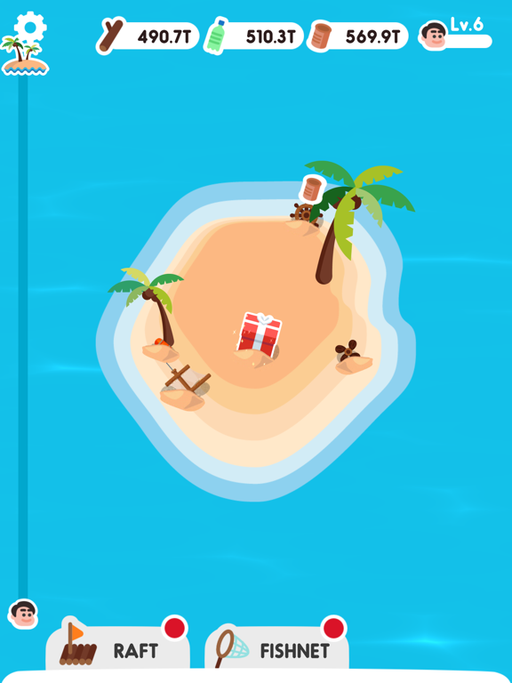 Raft Idle iPad screenshot 3 - Games app