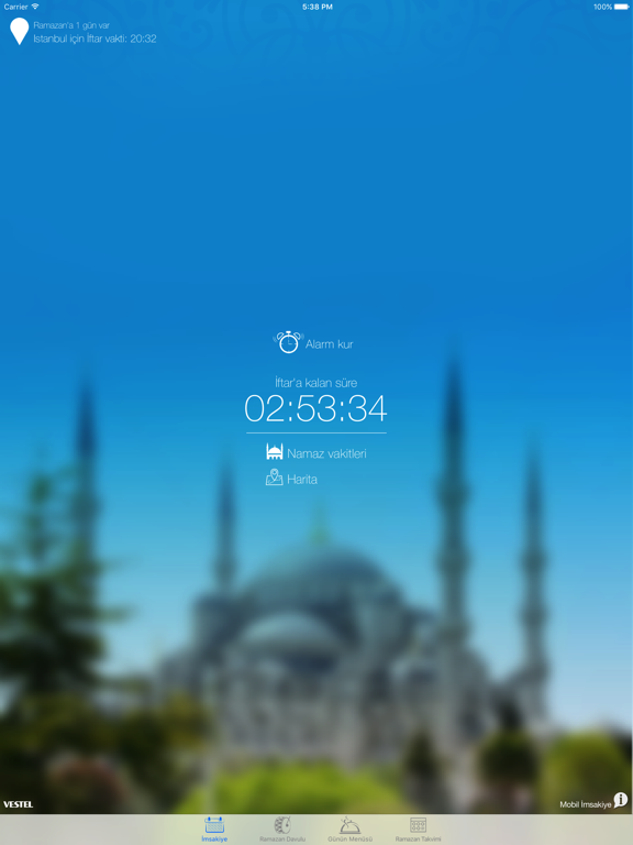 Screenshot #5 pour Vestel Mobil İmsakiye