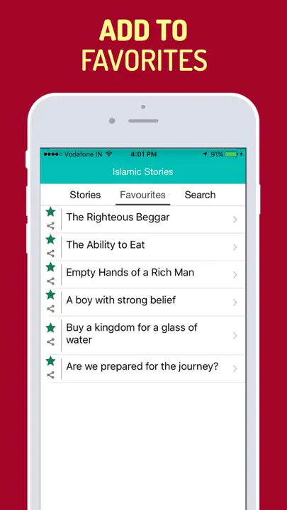 200+ Islamic Stories (Pro) iPhone-skjermbilde 5