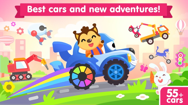 Car games for kids 3 years old screenshot-0