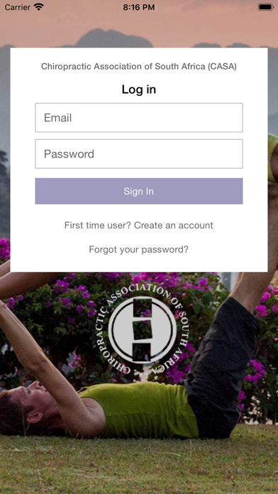 Screenshot #1 pour CASA Events App