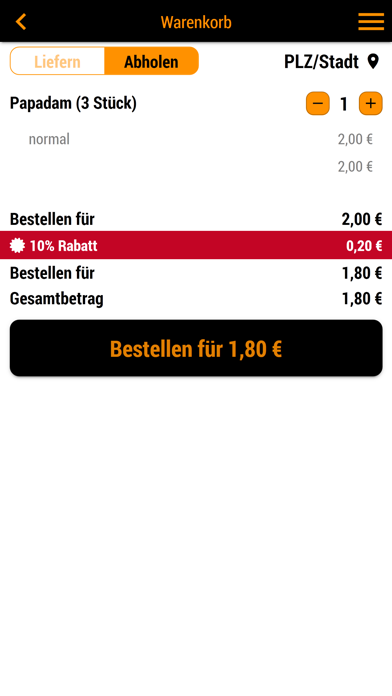 Screenshot #2 pour Bombay Haus Rodgau