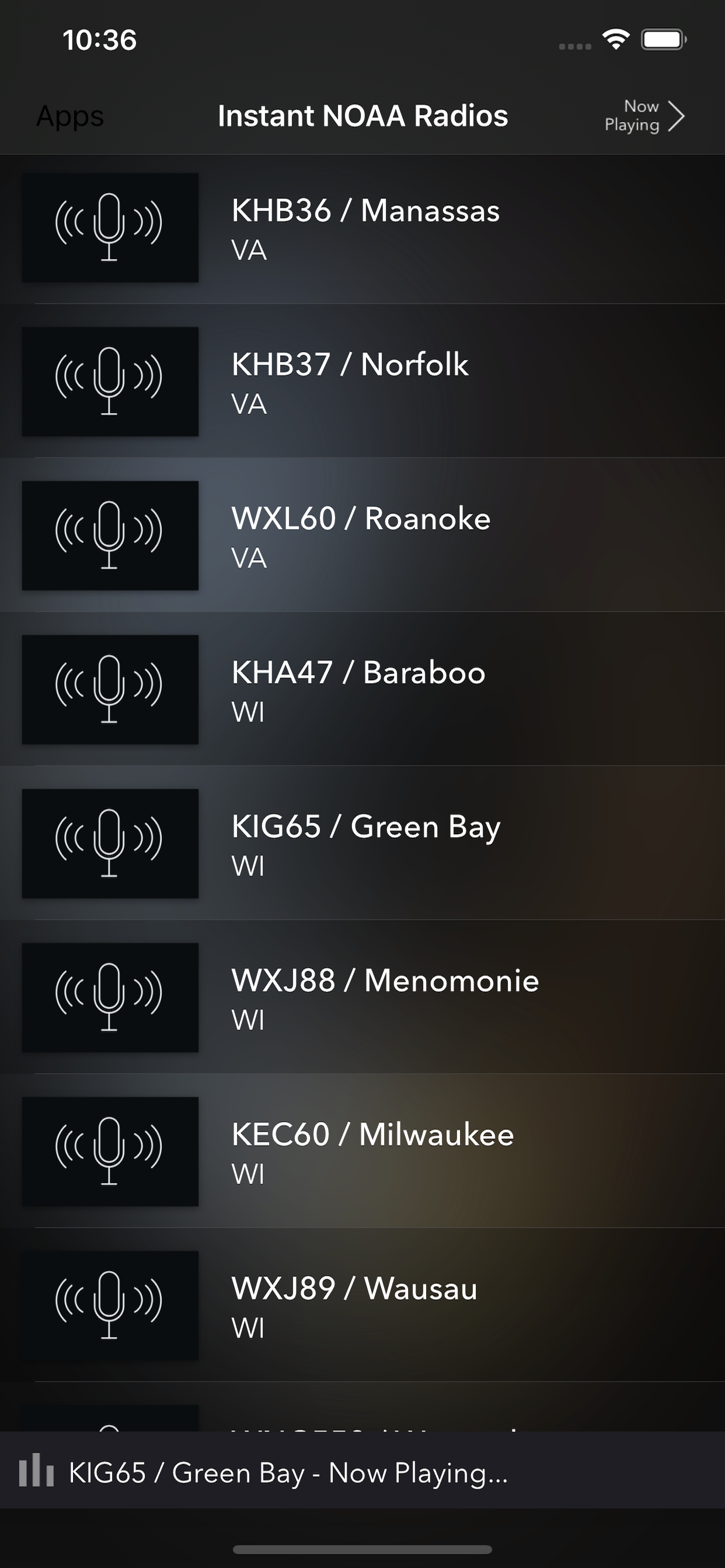 Instant NOAA Radios Lite