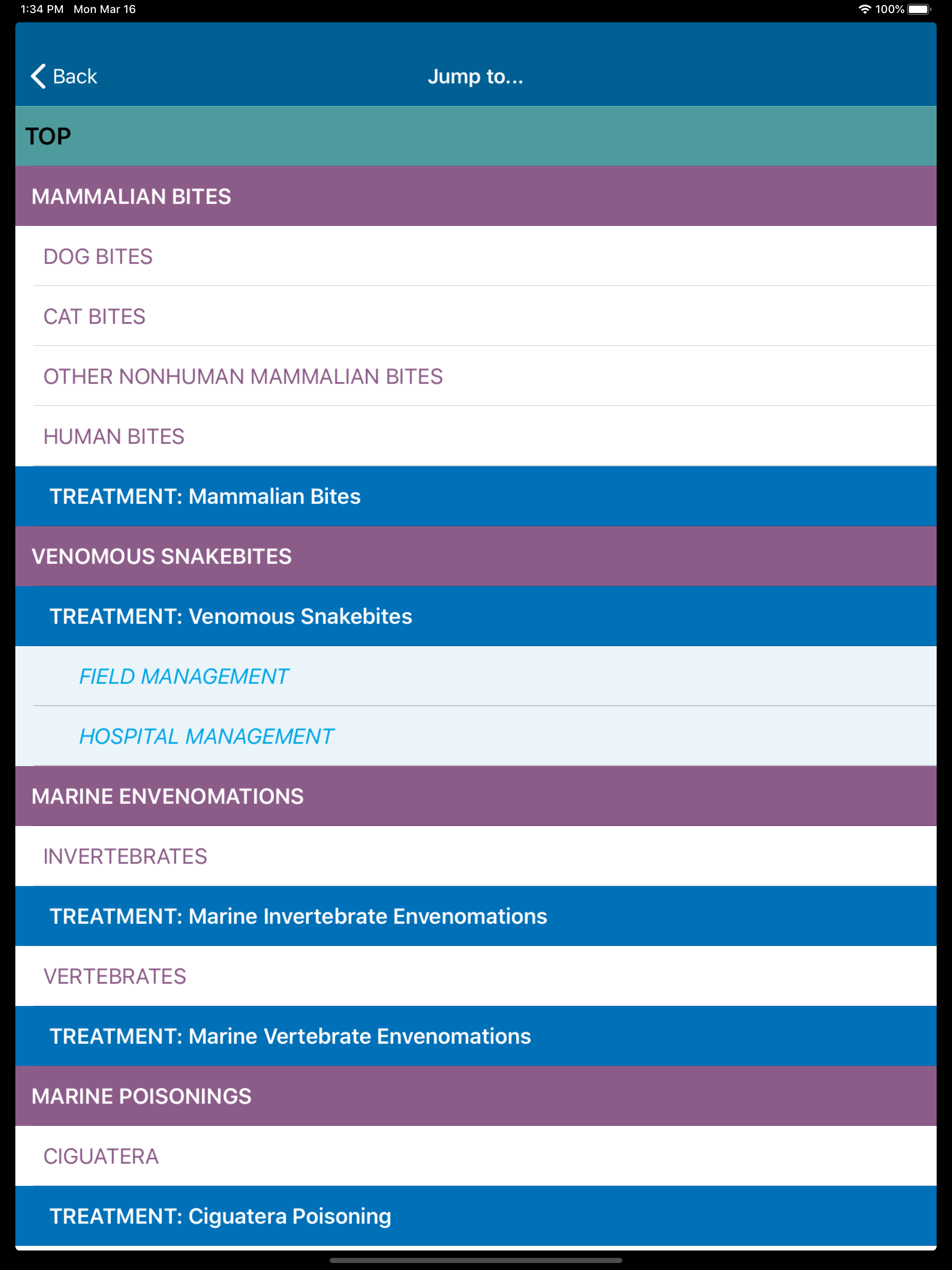 Harrison’s Manual of Med. 20/E screenshot 15