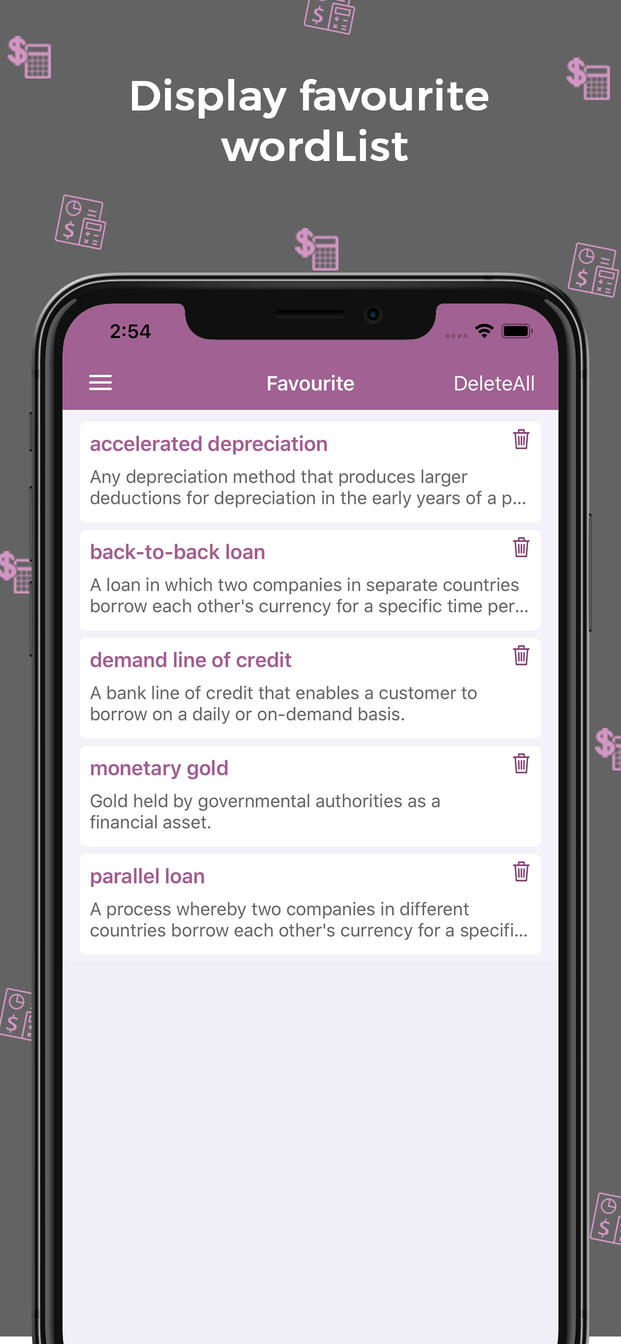 Accounting Dictionary :Offline screenshot 5