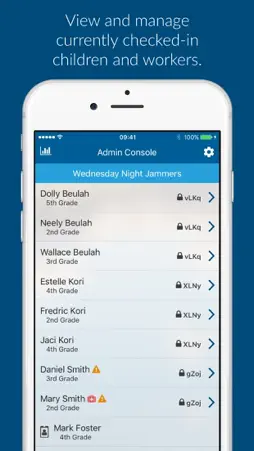 KidCheck Admin screenshot 1