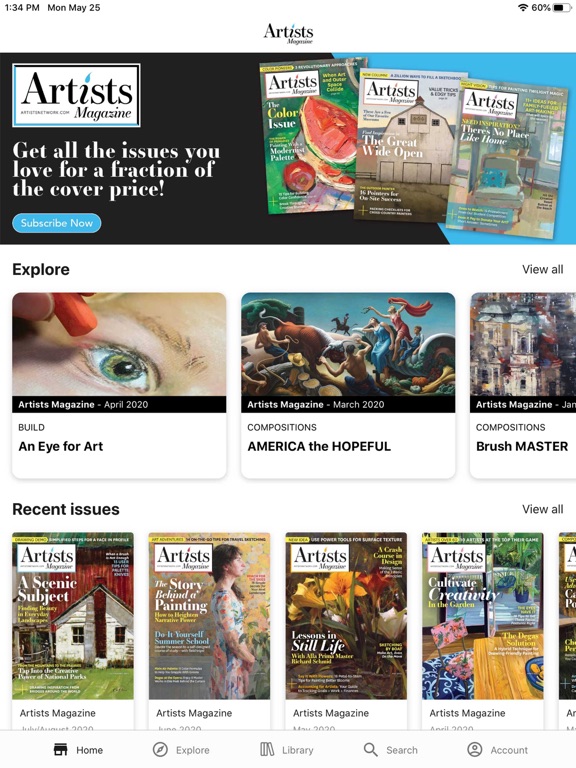 Screenshot #4 pour Artists Magazine
