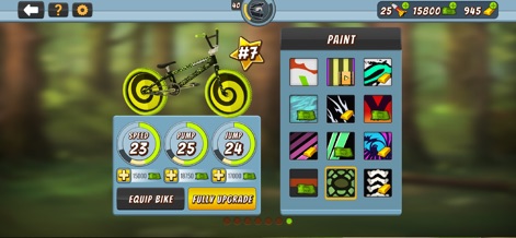 Mad Skills BMX 2: Bike Game - This tool offers extensive bike customization, allowing users to modify bike stats like Speed and Jump, and choose from a variety of unique paint patterns.