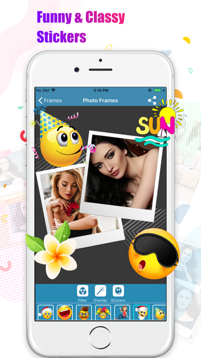 Photo Art Frame iPhone screenshot