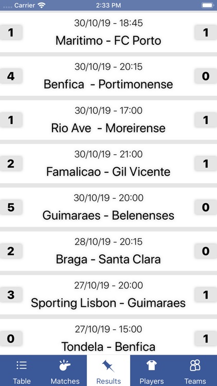 InfoLeague Portuguese Division screenshot-3