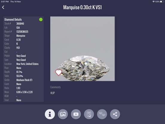 Forever Diamonds NY iPad screenshot 5 - Shopping app