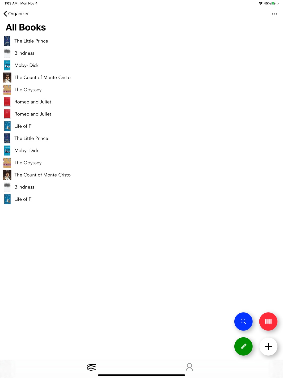 Book Organizer for Readers ipad screenshot 3
