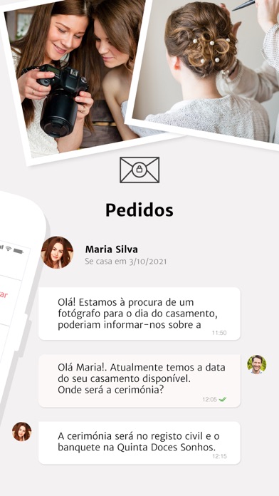 Casamentos.pt empresas Screenshot